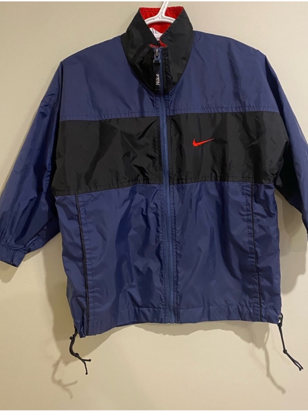 VINTAGE 90s | Nike Zip Up Windbreaker Jacket sz Youth S (8)